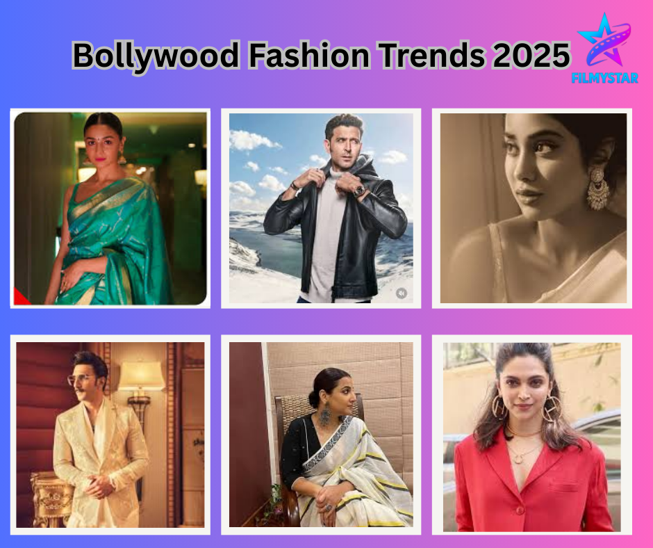 Bollywood fashion trends 2025 collage featuring top celebrities