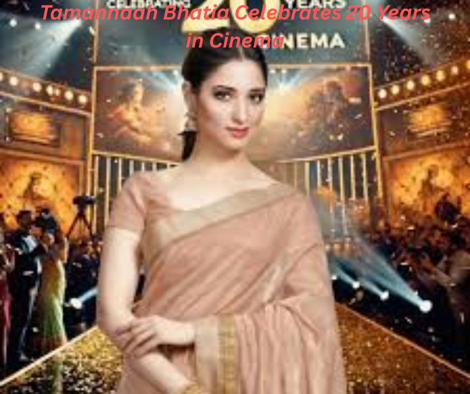 Tamannaah Bhatia Celebrates 20 Years in Cinema