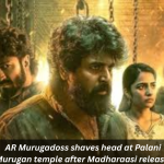 AR Murugadoss shaves head at Palani Murugan temple after Madharaasi release