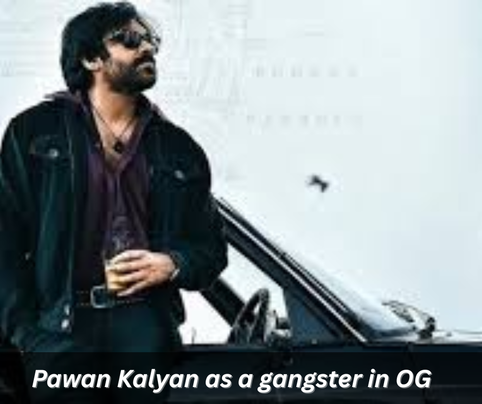 Pawan Kalyan as a gangster in OG